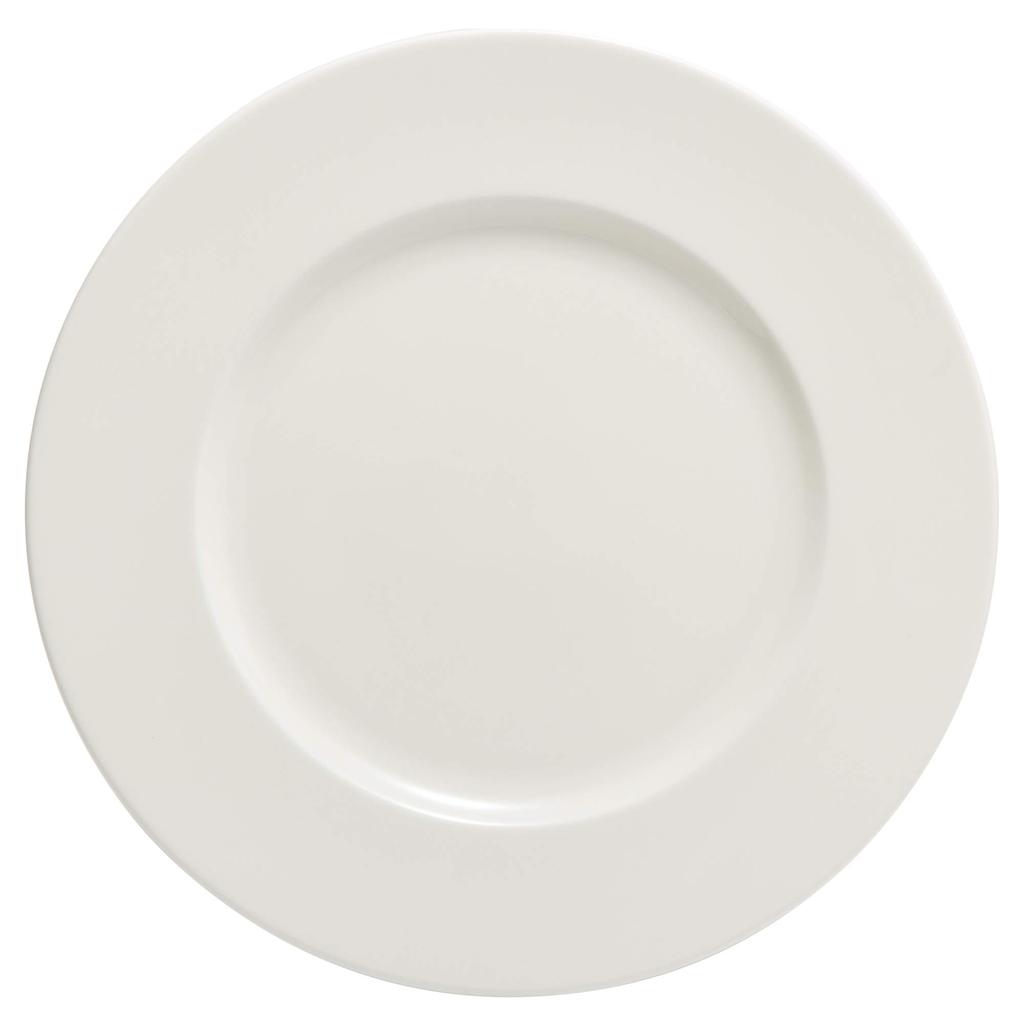 NARUMI Terrace Plain Plate, White, 21.5cm, Dessert, Microwave Safe, Made In Japan, 51137-5735
