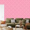 Wallpaper Geometric rhombuses powder pink, top powder pink 50x1000