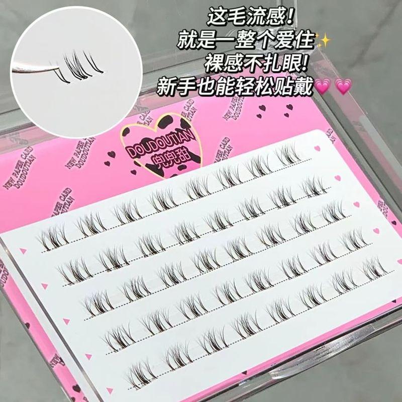 Aimo - Pojedyncze Kępki Dolne Sztuczne Rzęsy