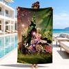 Magic Witch And Friendship Beach Towel, Microfiber Beach Towel, Perfect For Pool, Beach, Travel, Home Decor Beach Party Fan Gifts