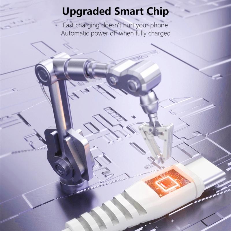 USB Charging Cable Quick Charging Data Cord Male USB2.0 to USB 5Pin/Type C Connector Wire Line for Phones Tablets