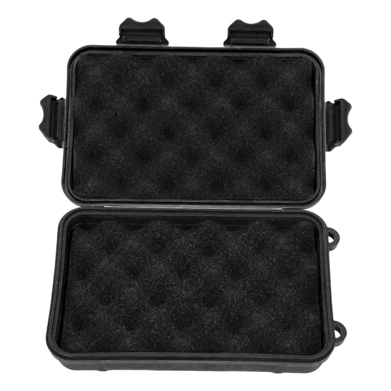 

Ящик для хранения вещей Wild Survival, высокопрочный, ударопрочный, водонепроницаемый, портативный, для кемпинга, для выживания чёрный