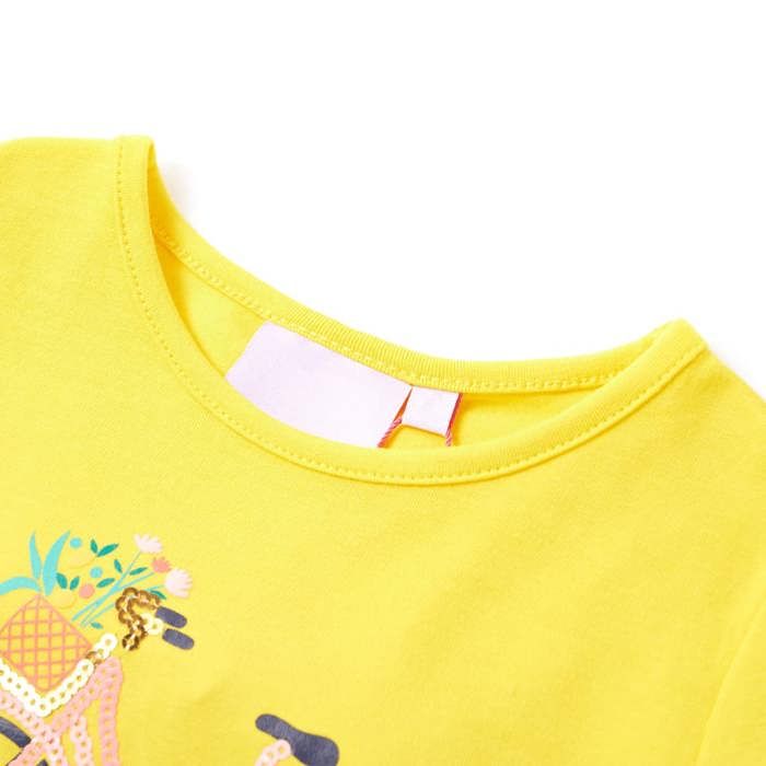 Yellow T-shirt for Children 92/104/116/128/140