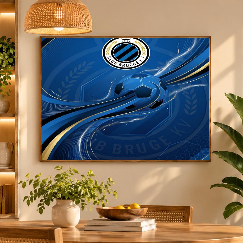 5D Diamond Painting Club Brugge FC DIY Full Drill Diamond Art Kit Home Decoration