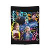 Zombies 4 Vintage Malachi Barton  Blanket Flannel  Lightweight Throw Blanket for Bedding Couch Bed Rug