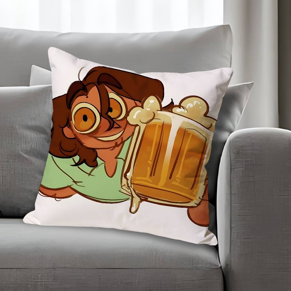 YKMET Game SStrade Pillow Cases for Bedroom Living Room Sofa Home Decor Polyester Cushion Cover with Zipper