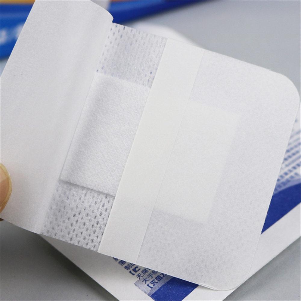 30Pcs 10x10cm/15cm/20cm/25cm Medical Sterile Wound Dressing Breathable Adhesive Large Size Band Aids Bandage Wound Care Sticker