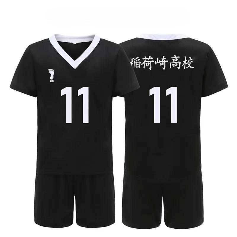 Anime Haikkyu Cosplay Inarizaki High School Volleyball Uniform for Boys Miya Atsumu Miya Osamu Shinsuke Kita Cosplay Costume