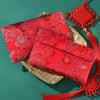 Chinesischer Stil Hochzeits-Geldtasche Brokat Rotes Kuvert Hongbao Neujahrs-Rotes Kuvert Geburtstag