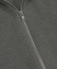 DRAW FIT Soft Pbt Two-Way Full-Zip Knit [M.Grey]