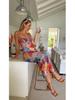 Summer Floral Off-the-Shoulder Spaghetti Strap Dress for Women 88197