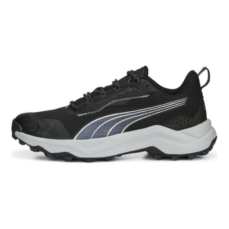 PUMA Obstruct Profoam Cushioned Running Shoes Unisex Black White 377876-06 44.5