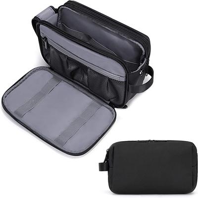 Seyahat İçin Banyo Çantası Banyo Malzemesi Düzenleyici Dopp Kit Suya Dayanıklı Traş Çantası Banyo Malzemeleri İçin Kapı Odası Temel Malzemeleri