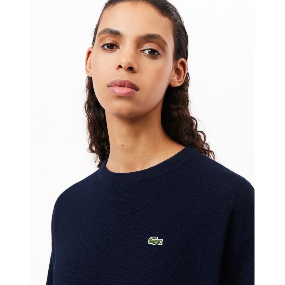 LacoSte Women S ringS ringS Crewneck Sweater Af9551 54n 166