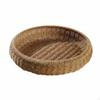 Wicker Organizing Tray Waterproof Woven Vanity Easy to Clean Bathroom Accessory for Spa Owners,
