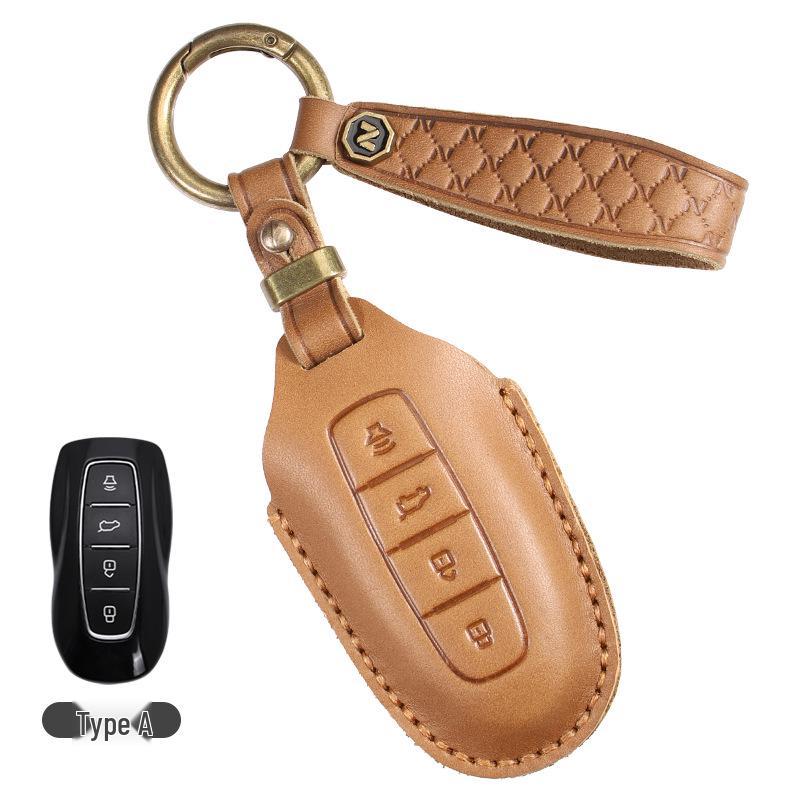 

2025 JMC Ford Lingrui Lingyu New Energy Leather Key Case with Buckle