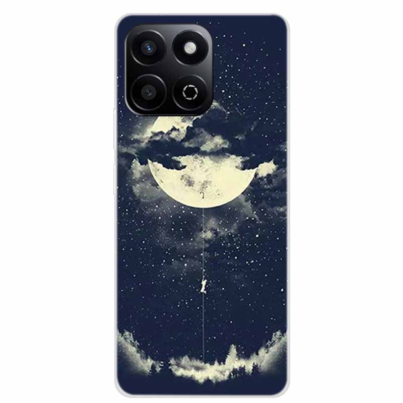 Cool Case For Honor X8C X8b X5b Plus Play 9A X6b X7c X6c Phone Case X 8 6 c b Clear Coque Transparent Silicone Soft Back Cover