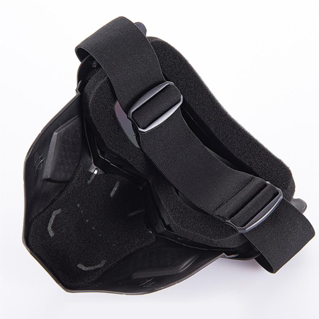 Motorcycle Goggles Face Cover Simple Protective Covers Skull Modeling Cycling Skiing Facial Protector Helmet Fitting