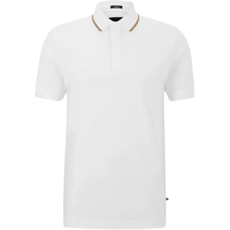 HUGO BOSS Performance Polo Shirt Men's White 50486182-100