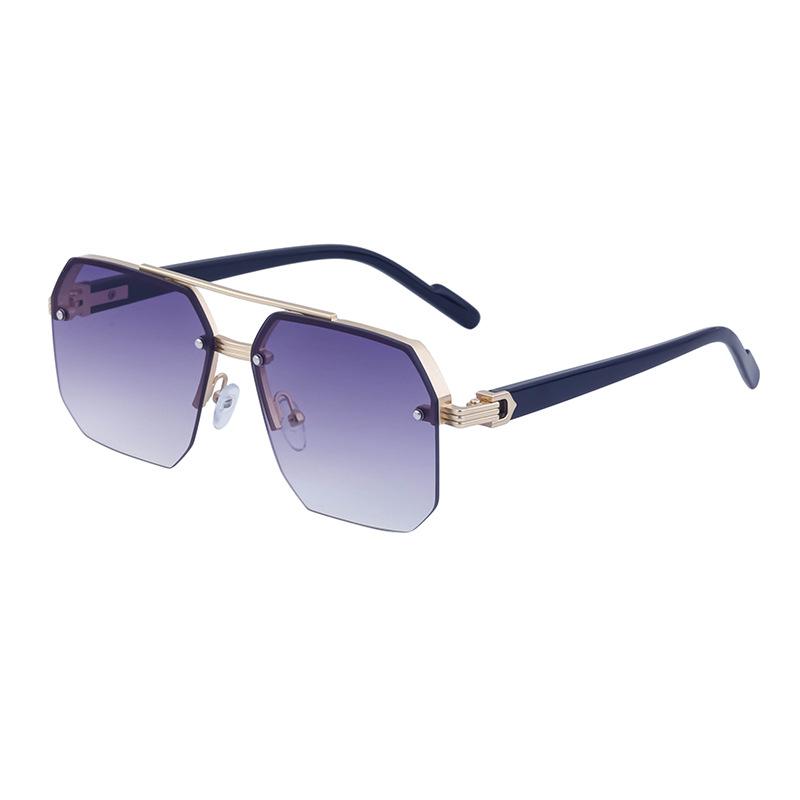 JYL TS Women's Semi-Rimless - UV-Protective Fashion Sun Sunglasses XS-2307