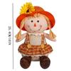 Thanksgiving Doll Harvest Season Sunflower Decoration Scarecrow Doll Series Decorations Autumn Home Decoration