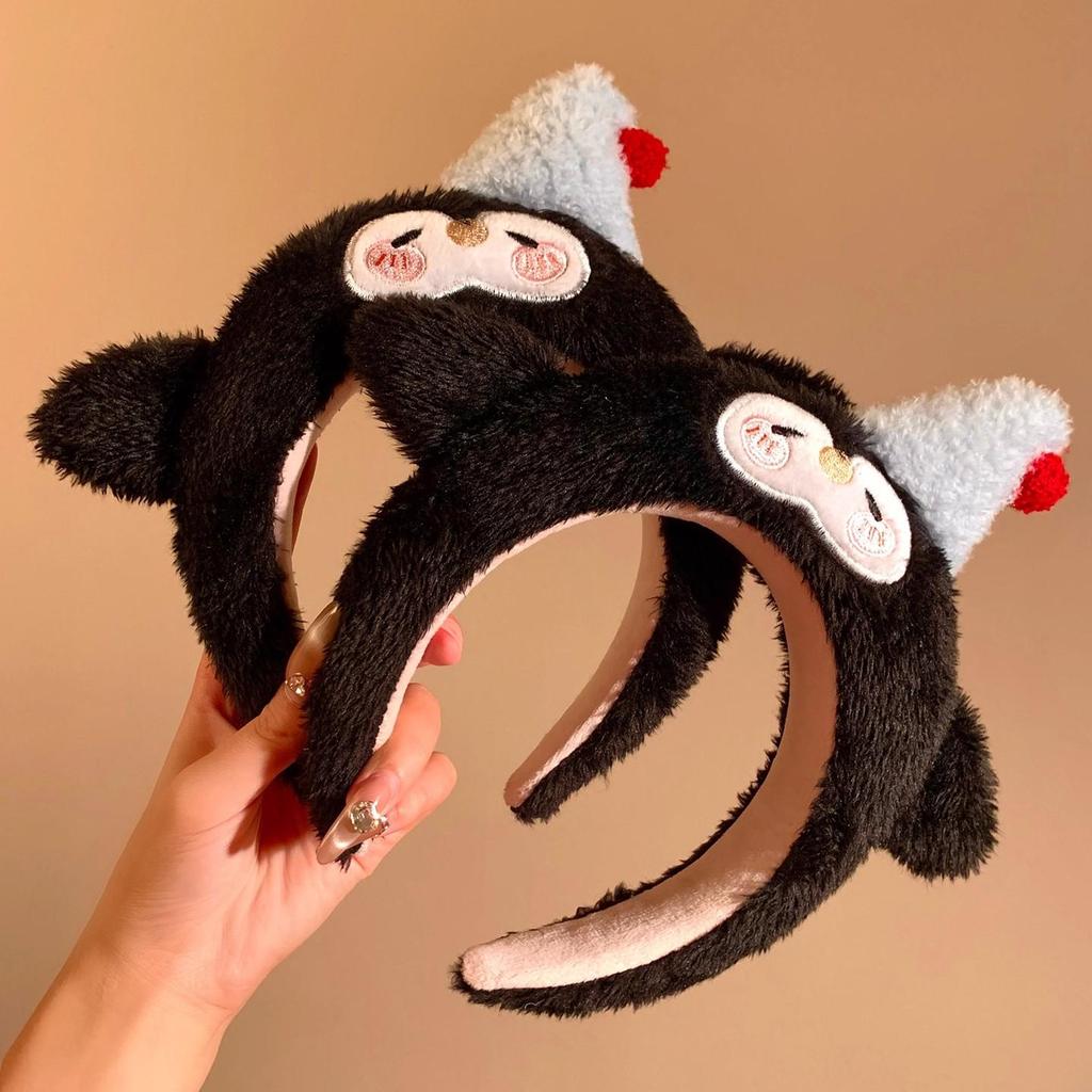 2025 High-End Cute Plush Penguin Headband for Women - Perfect for Daily Wear, Face Washing, and Hair Styling