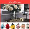 Elegant 10 Heads Silk Rose Artificial Flowers Bouquet For Wedding And Home Decor