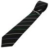 Evangelion x SWANK Spear of Longinus Silver Tie Clip and Necktie Set (eva-2021-tie02)