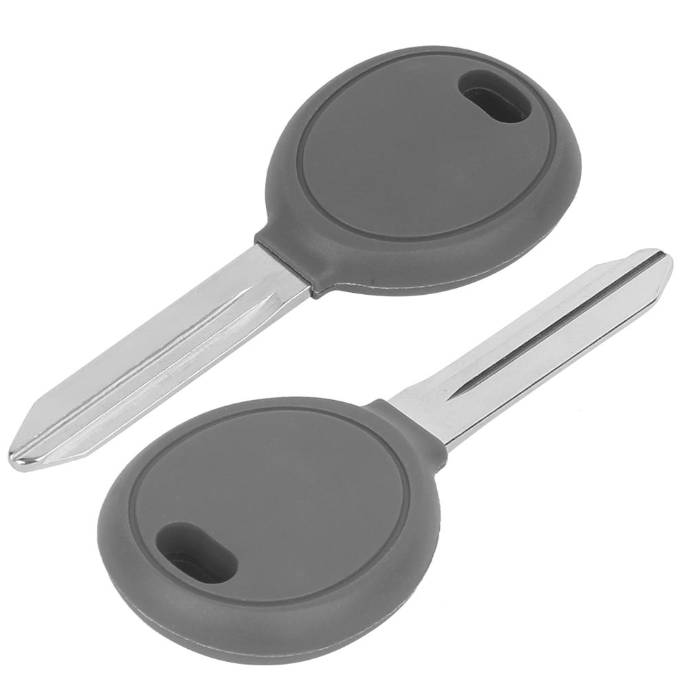 

2 шт. Ключ зажигания с транспондером и керамическим чипом 46 для Chrysler