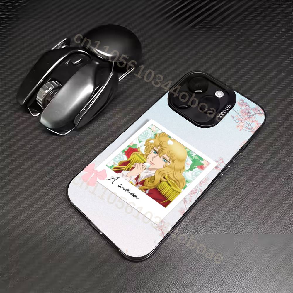 Rose of V-Versailles Lady Oscar Phone Case For iPhone 17,16,15,14,13,12,11,Pro,Max,Plus Shockproof Cover