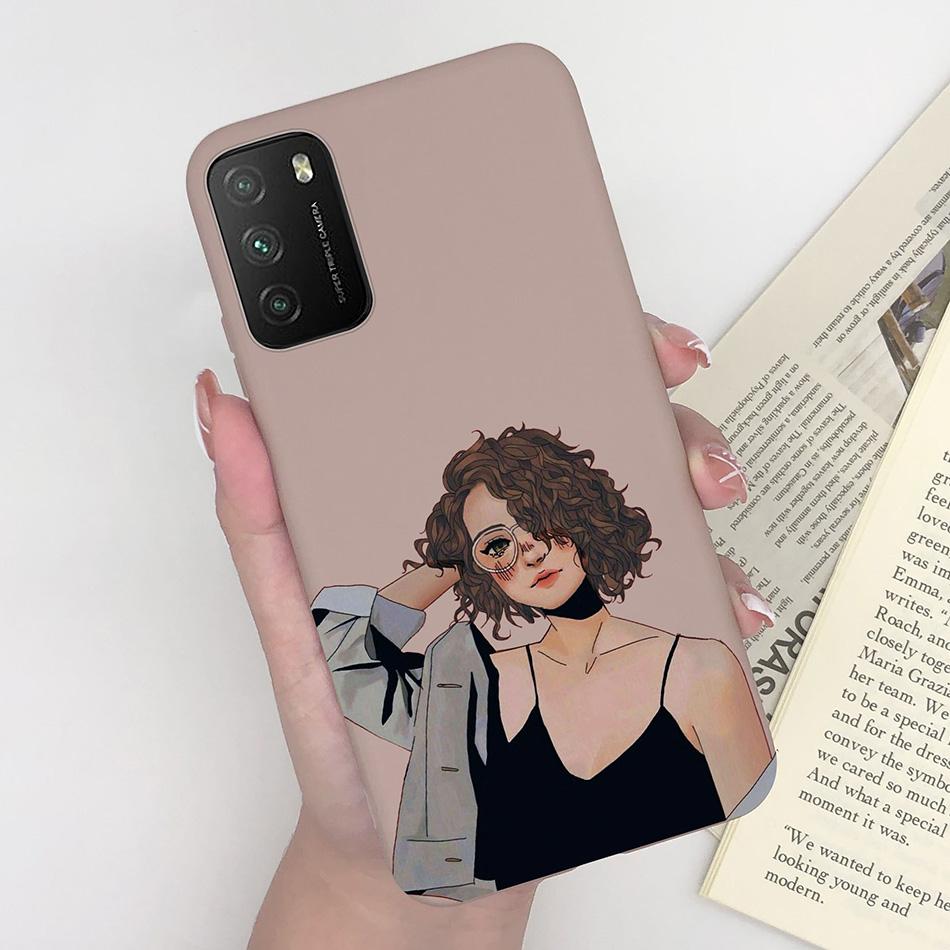 For Xiaomi Poco M3 Case Tpu Ultra Thin Frosted Silicone Phone Soft Case For Poco M3 Pro Cover Xiaomi PocoM3 Poco M 3 Case Bumper Xiaomi Poco M3