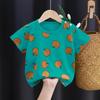 Children's Pure Cotton Short-Sleeved T-Shirt: Summer Style for Girls & Boys