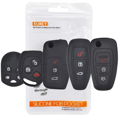 Silikonowy futerał na kluczyk z pilotem do Ford Focus Escape Kuga Mustang Edge Cover