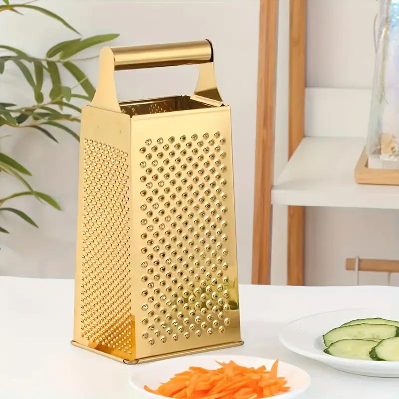 Grattugia Affilata in Acciaio Inossidabile Multi Funzionale Affettatrici per Verdure Sbucciatrice per Patate Grattugia per Carote Strumento da Cucina Zenzero Aglio