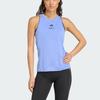 Adidas Les Mills Round Neck Comfortable Striped Sleeveless Sports Tank Top Women Tops KD4356