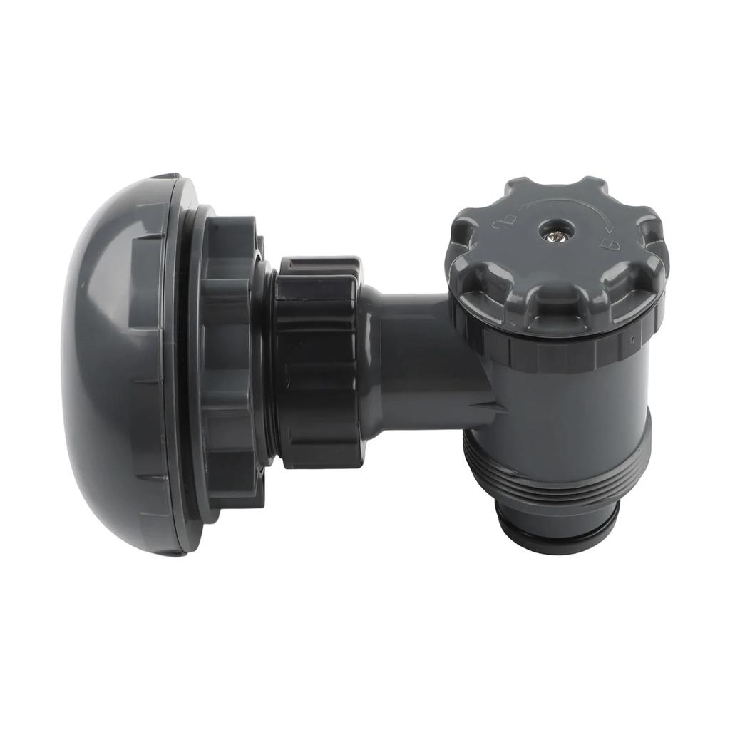 P6H1317 Filter Plunger Valve: 38 Mm On-off Valve + Filter For Above Ground Pools Filter Plunger Valve Switch Valve Outdoor Tool