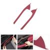 2025 Hot For BMW 5 Series G60 2024 Car Interior Door Handle Protect Cover ABS Inner Door Pull Trim Decora Stickers Auto Styling