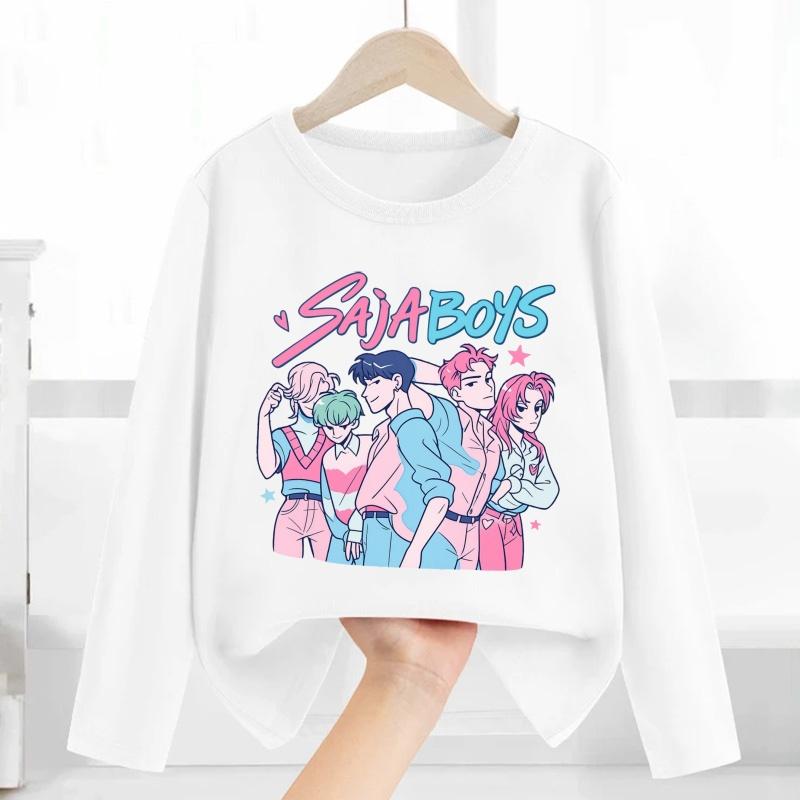 

T-Shirts Boys Children s Cartoon Print Fashion Children s T-shirt Comfortable Casual Children s Clothing Long-sleeved T-shirt 170