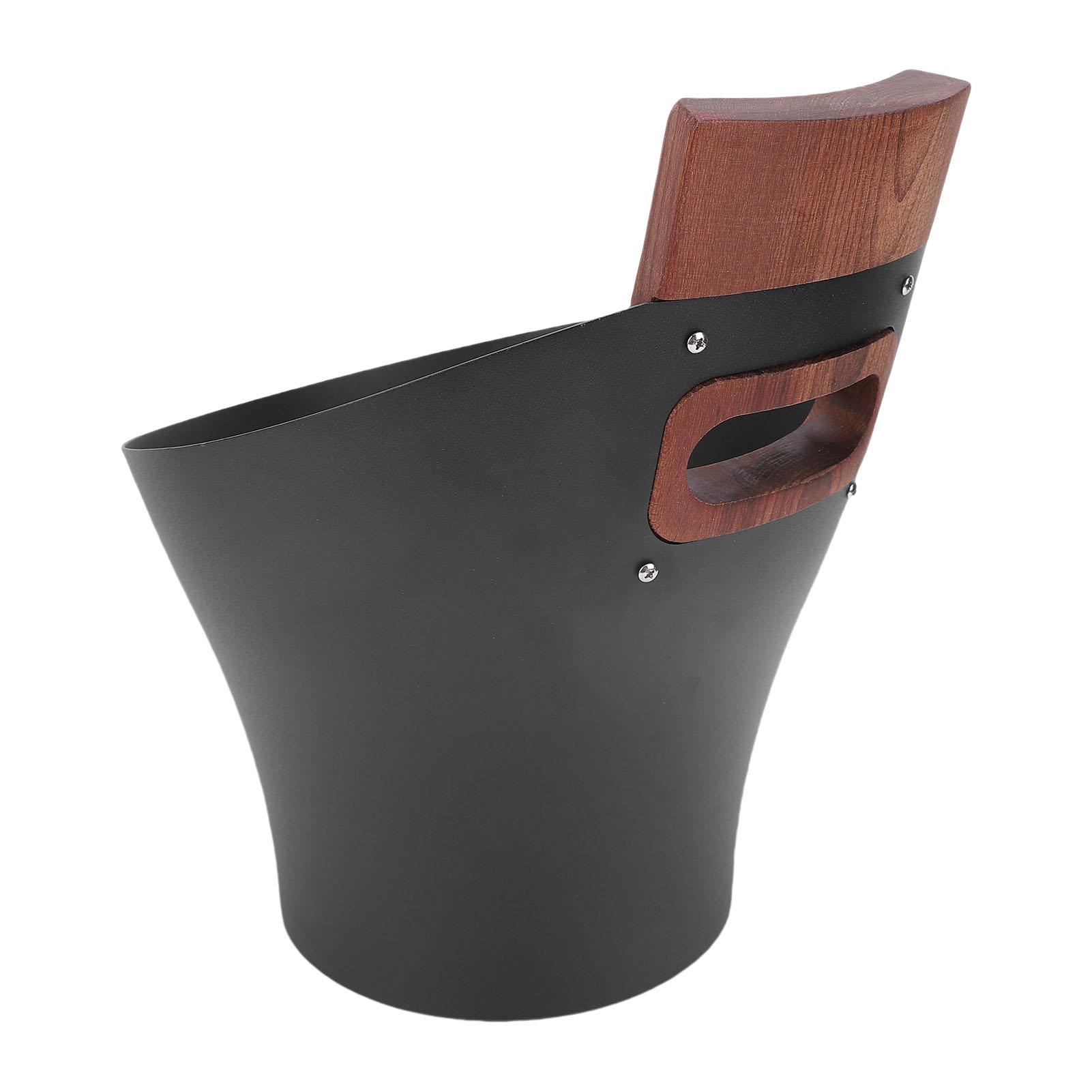 

5L aluminum sauna bucket and bucket set, sauna bucket with handle spoon, spa shower bath accessory kit for bathrooms, saunas and steam rooms