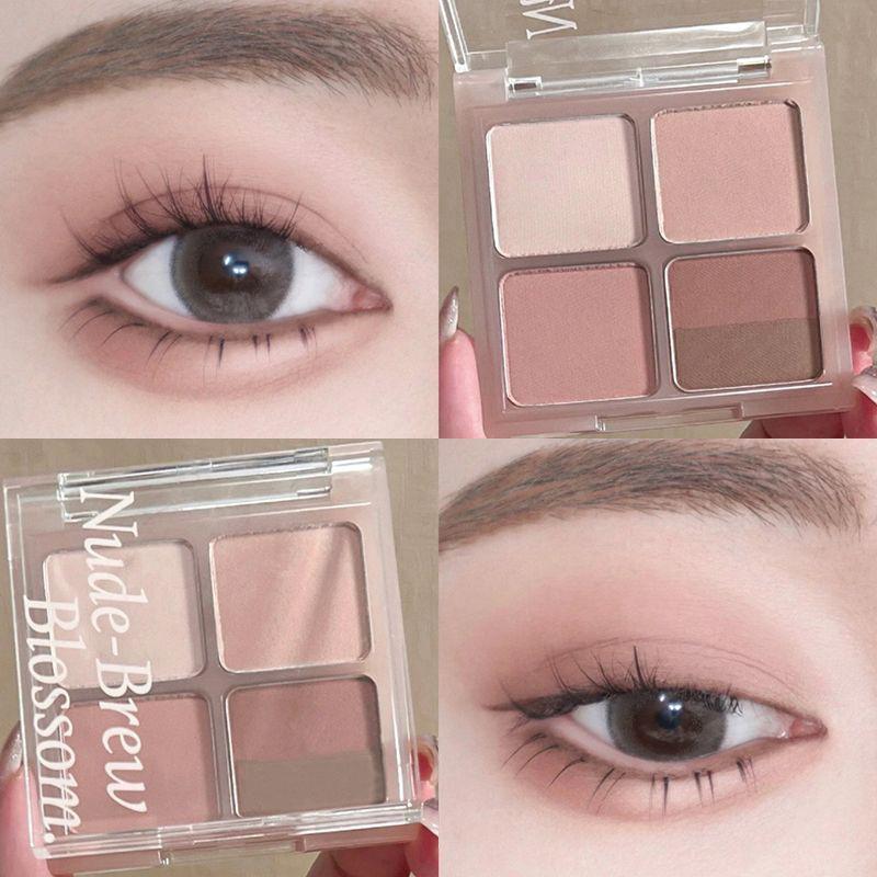Yu Shuxin, You Are My God! Five-Color Eye Shadow Plate Earth Color Low Saturation Full Matte Suppin Powder Brown Lotus Root Color