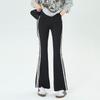 unifree Academy Style Slim Fit Flared Casual Pants