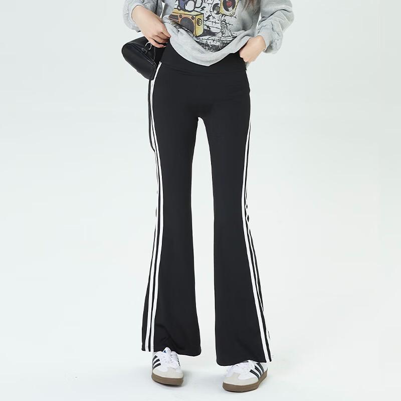 unifree Academy Style Slim Fit Flared Casual Pants