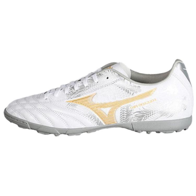 Mizuno Morelia Neo IV Pro AG Men s Soccer Cleats White Gold P1GD249331 43