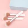 2ks Powder Blusher Brush Makeup Tool Štětec na make-up z měkkých vláken