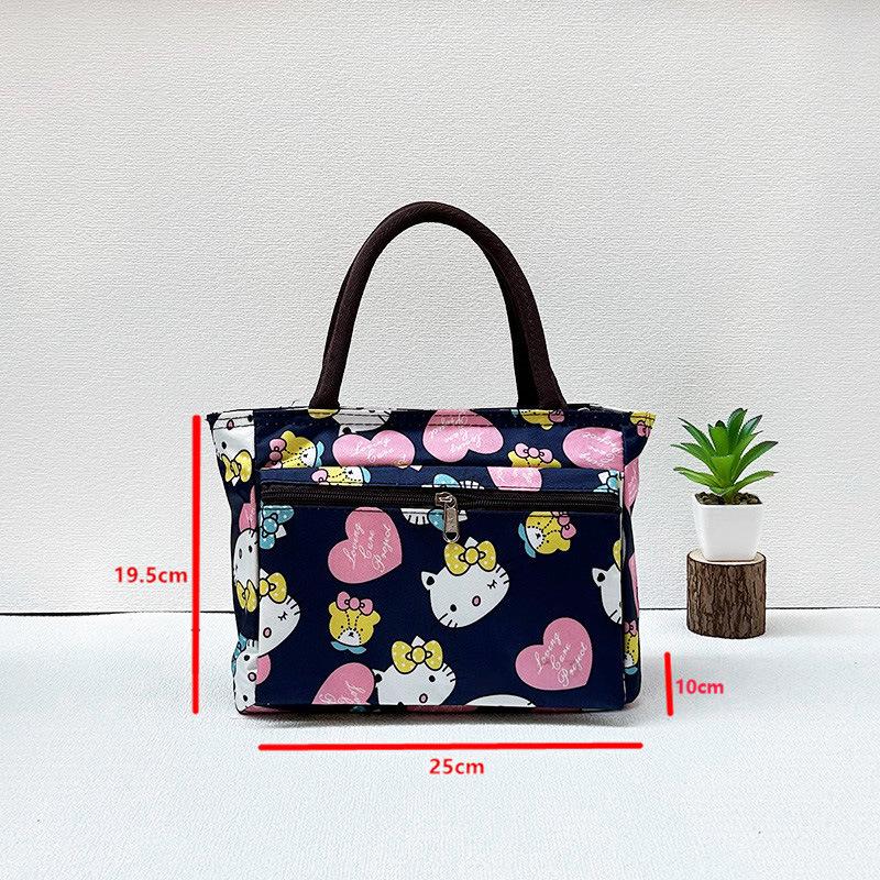 Waterproof Oxford Tote: Stylish Handbag for Middle-Aged Women - Perfect for Work and Outings