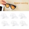 6Pieces Glasses Rack Adhesive Holders Compact Glasses Storage Solution For Home Office And Vehicle Interiors