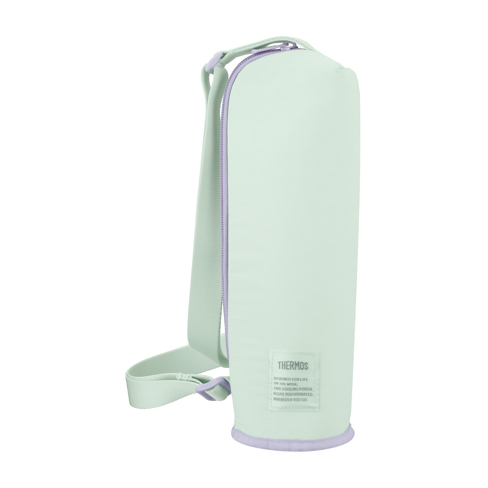 Thermos My Bottle 500ml with shoulder machine MNT Pouch, approx. capacity, strap, strap, washable, Mint, APQ-500 мятный