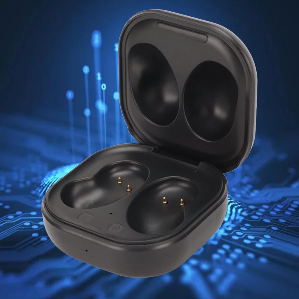 Earbuds Charging Case Replacement USB Earbuds Charger Case Charging Case with Charging Cable for Galaxy Buds Live R180