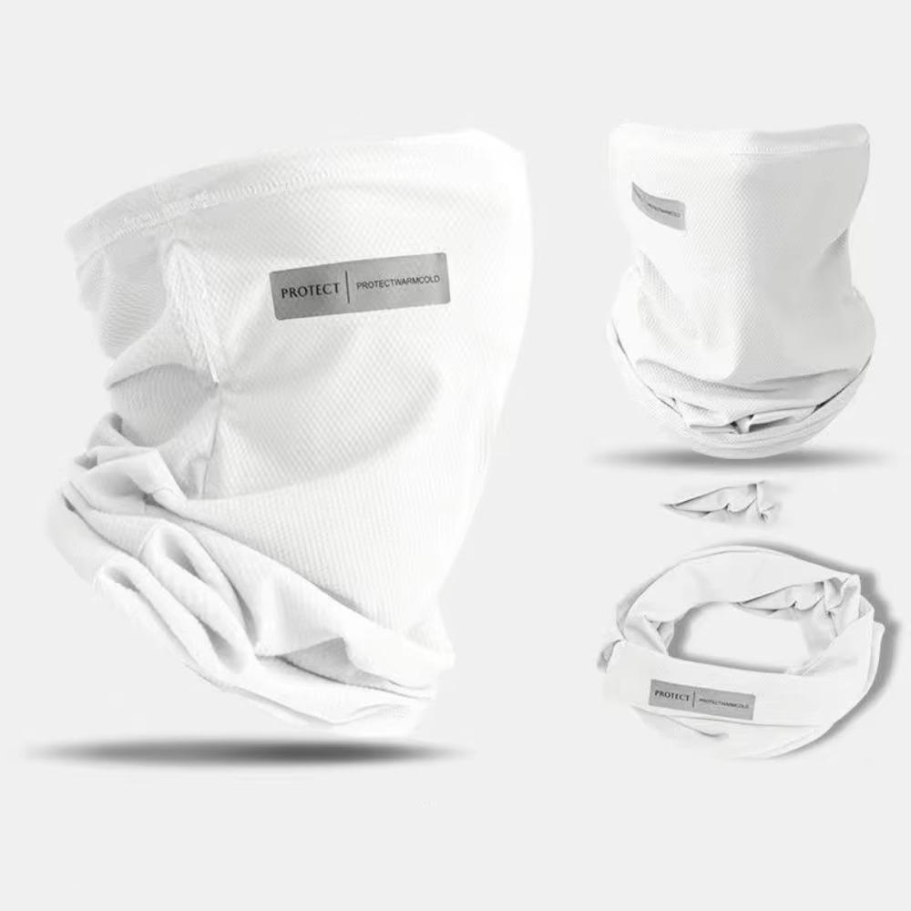 Outdoor Ice Silk Mask Scarf Summer Sunscreen Neck Wrap New Ice Silk Face Cover  for Men Women