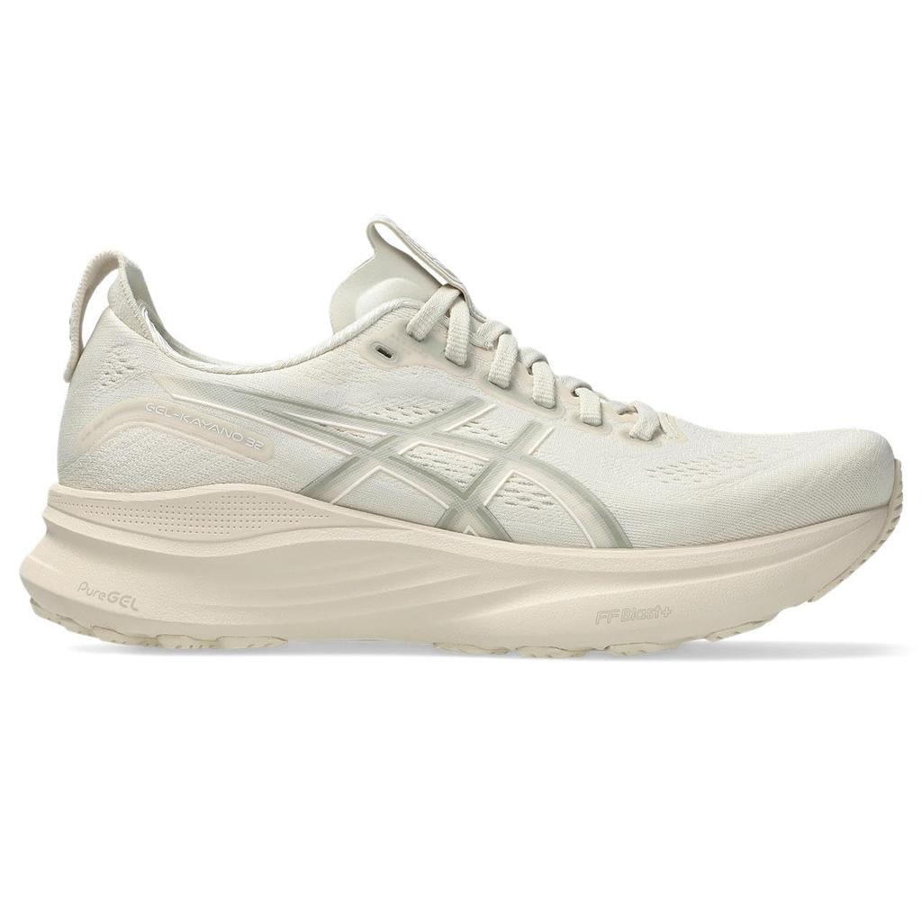 Asics 32 Running Size 250 Size E GEL-KAYANO Shoes, Women's, (Oatmeal/Meteor Gray), (1012B838)